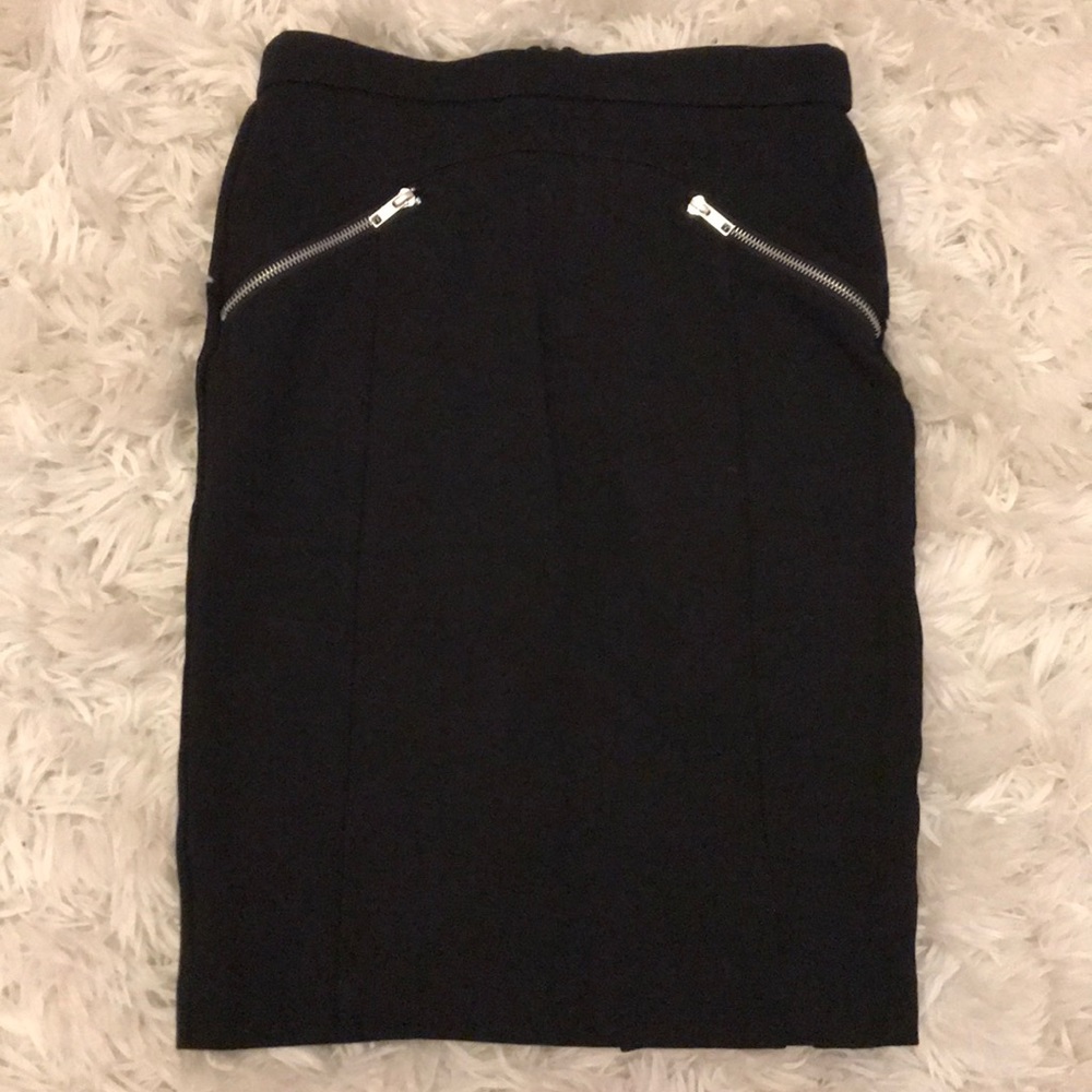 NWOT Walter Baker black pencil skirt